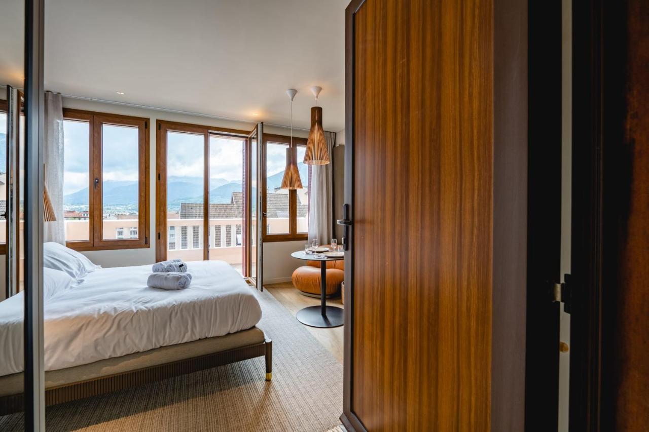 Le Nid Du Favre I - Charming Studio With Stunning Lake View Annecy Exterior photo
