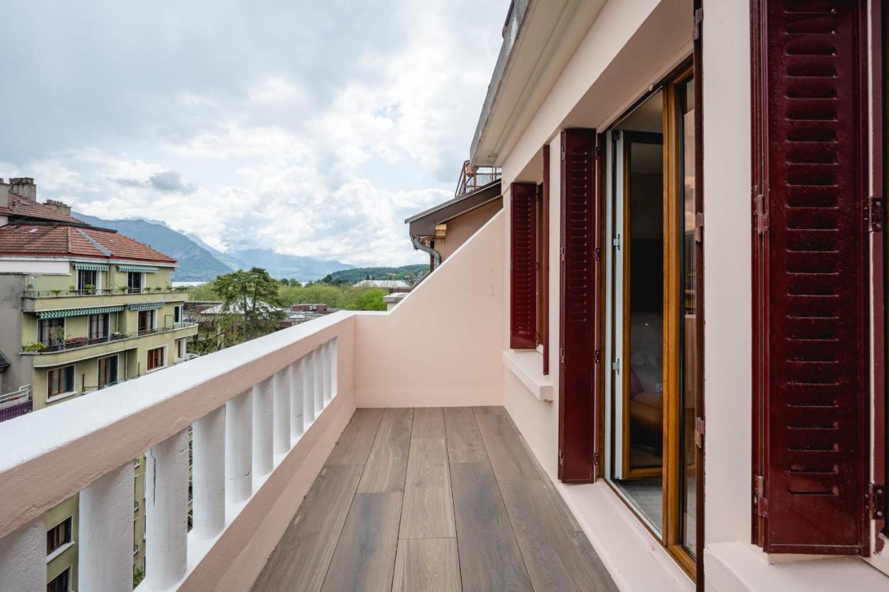 Le Nid Du Favre I - Charming Studio With Stunning Lake View Annecy Exterior photo